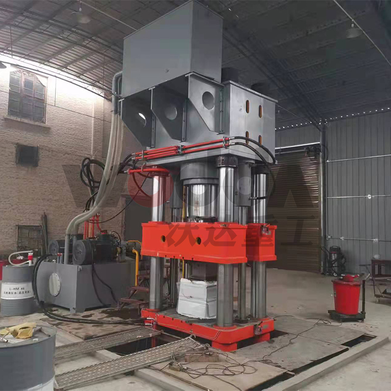 500吨匣钵液压机客户现场 500吨匣钵液压机客户现场