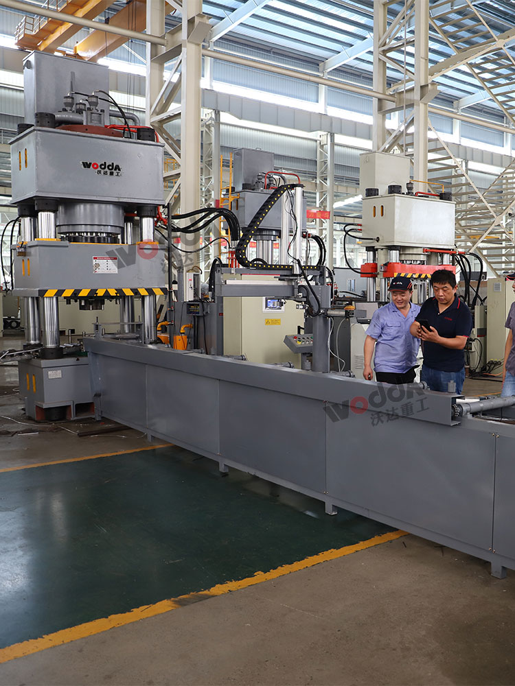 630吨锚杆托盘生产线 630吨锚杆托盘生产线