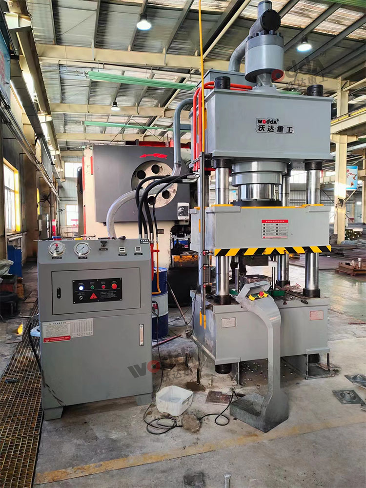 315吨四柱液压机加工锚杆托盘 315吨四柱液压机加工锚杆托盘