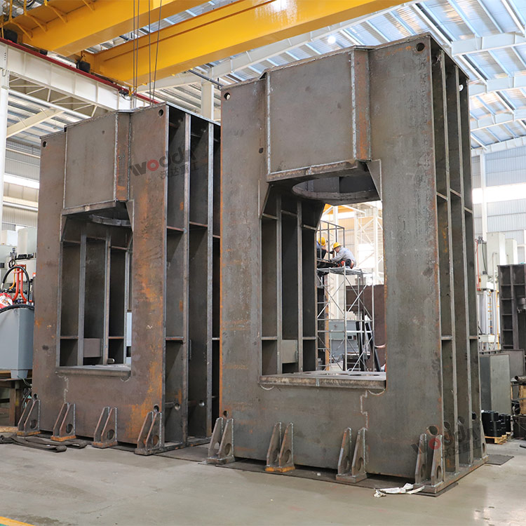 框架式液压机机身 框架式液压机机身