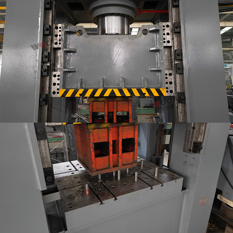 630吨框架式液压机细节 630吨框架式液压机细节