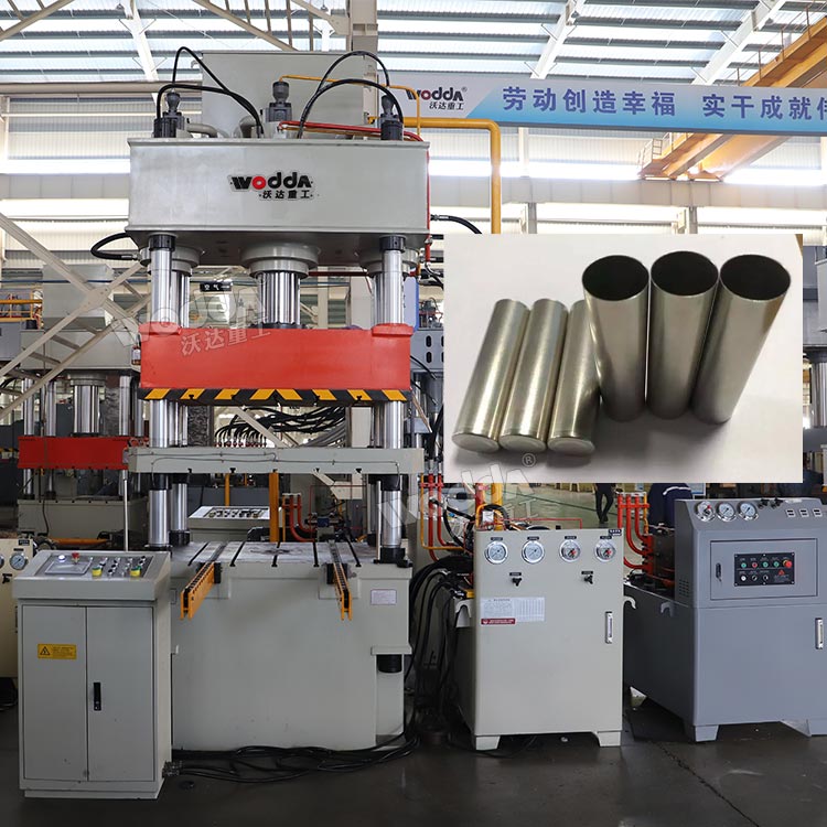 200吨动力电池外壳拉伸液压机车间实物 200吨动力电池外壳拉伸液压机车间实物